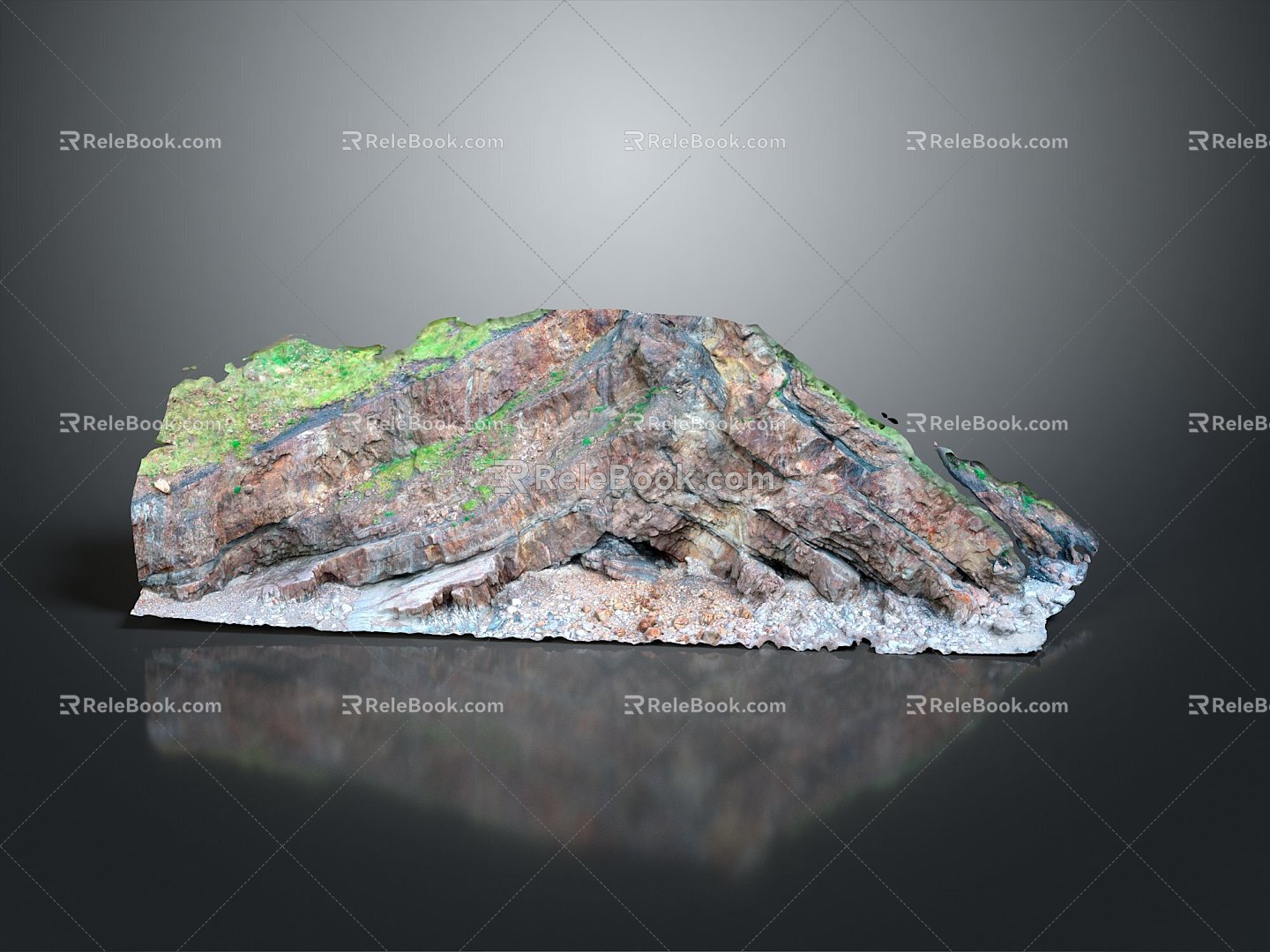 Geography, topography, mountain shape, ridge, ridge, valley, mountain range, canyon, geomorphology, mountain peak, mountain body 3d model