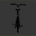 UTRANOVA Black Folding Bike Design With Lightweight Frame And Comfortable Seat