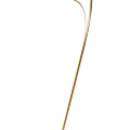 Modern Gold Metal Floor Lamp With Slim Stand For Living Room Decor