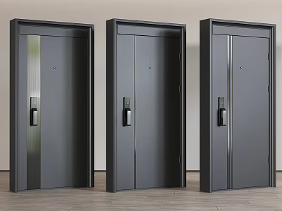 Security door 3d model