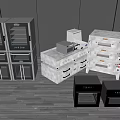 Stainless Steel Commercial Kitchen Appliances with Ovens Refrigerators and Stoves for Professional Use