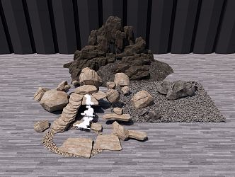 Modern Stone 3d model