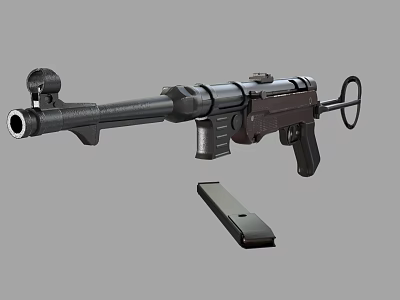 M40 submachine gun heavy weapon German weapon M40 submachine gun heavy weapon German weapon 3d model