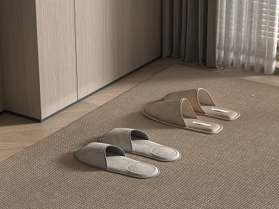 Slippers 3d model