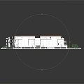Multi Story Residential Building With Red Roof White Exterior And Landscaped Parking Area