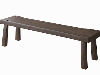 Modern Bench 3d model