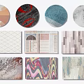 Diverse Patterned Square Rugs With Modern Geometric And Abstract Designs For Home Interiors