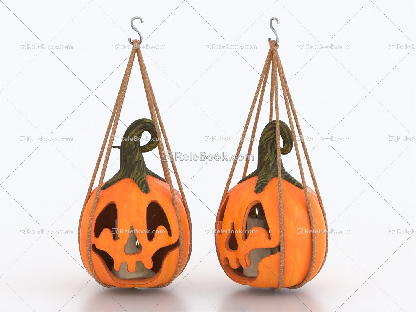 Halloween Chandelier Halloween Decoration Pumpkin Chandelier model