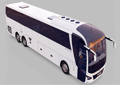 Modern Bus 3d model