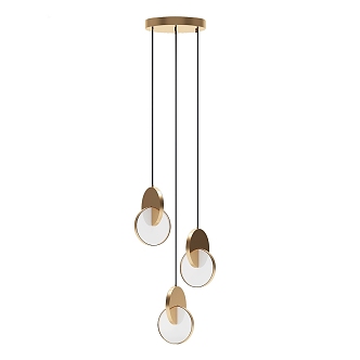 Modern chandelier 3d model