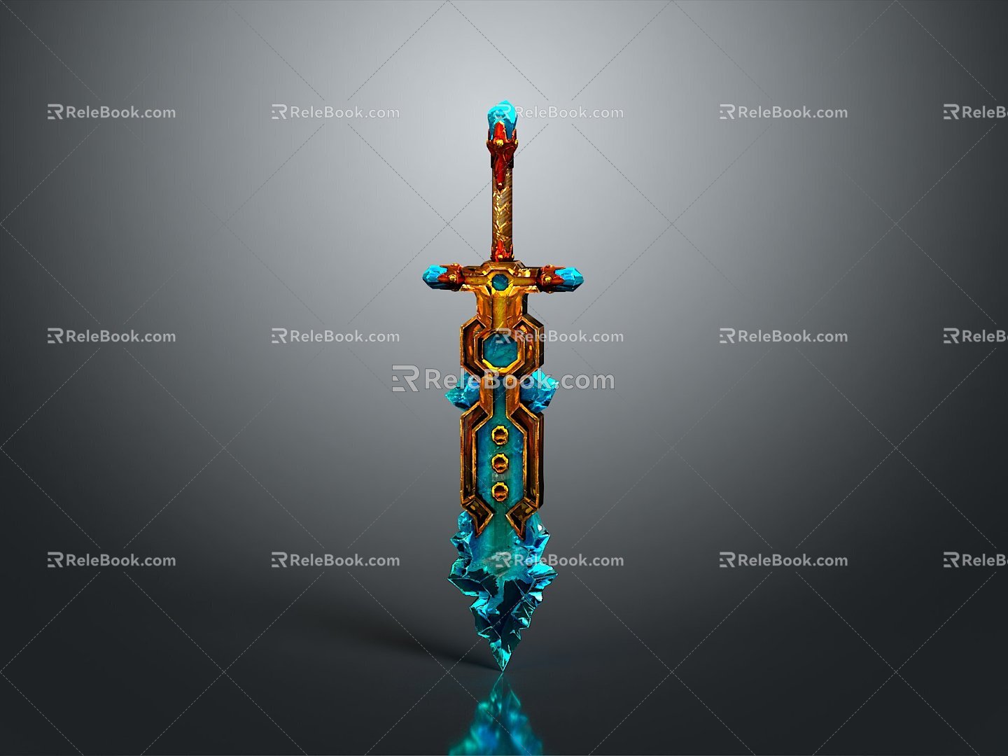 Ancient Sword Game Sword Magic Sword Magic Sword Magic Sword Magic Sword Magic Sword Officer Sword Sword 3d model