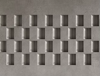 Modern background wall modeling wall 3d model
