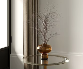 Modern Glass Vase 3d model