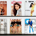 Popular Fashion Magazines Including VOGUE GQ PAPER allure tmrw with Models and Styles