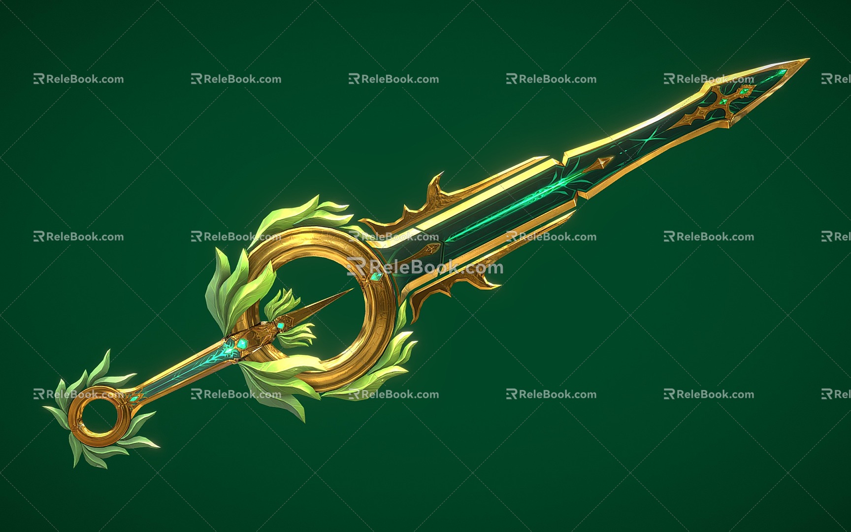 Giant Sword Fantasy Sword Magic Sword 3d model