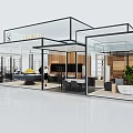 Elegant STENDERS Shopping Mall Store With Minimalist Glass Frame And Spacious Comfortable Product Display Space