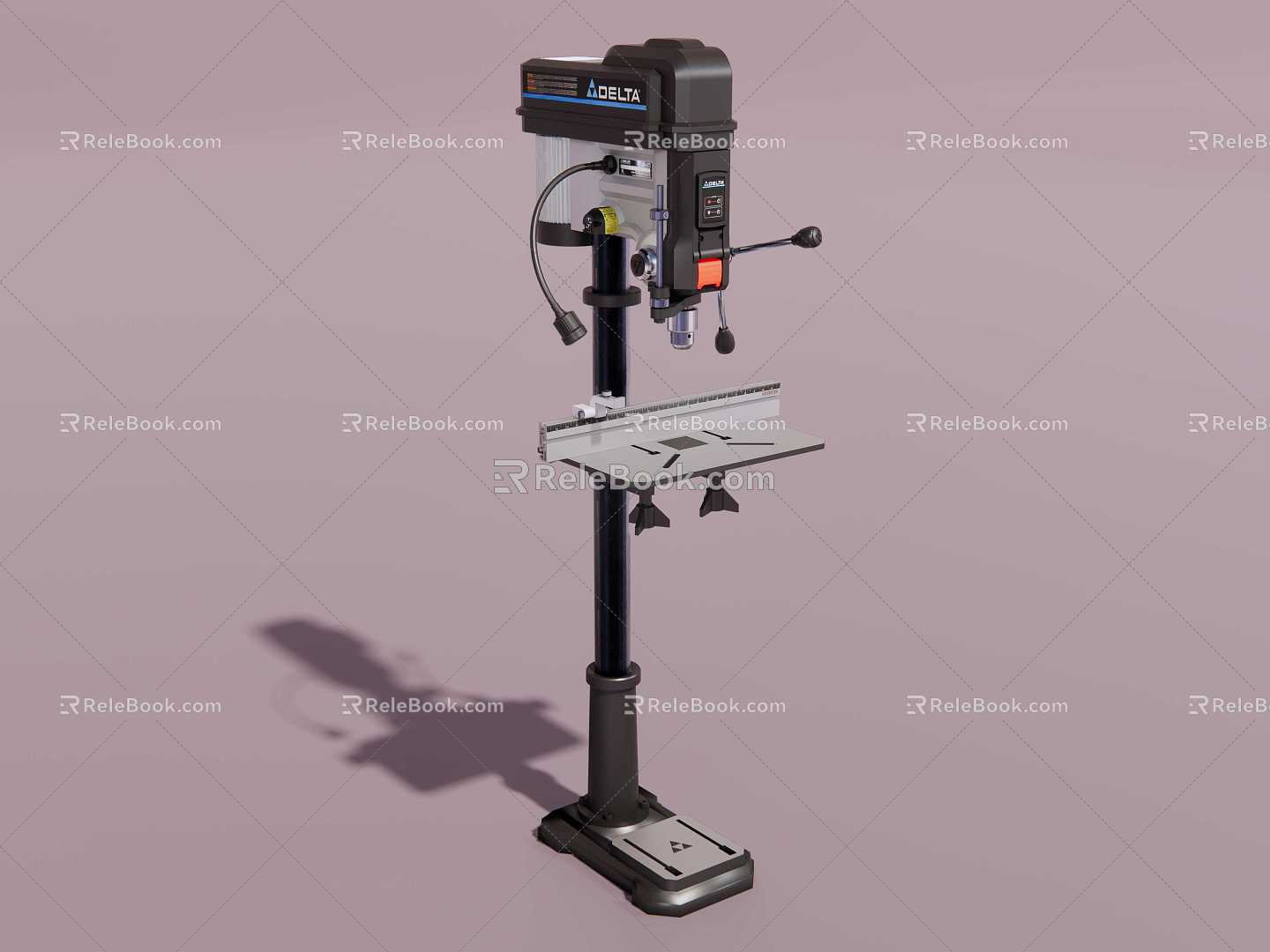 Bench drill drilling machine 3d model