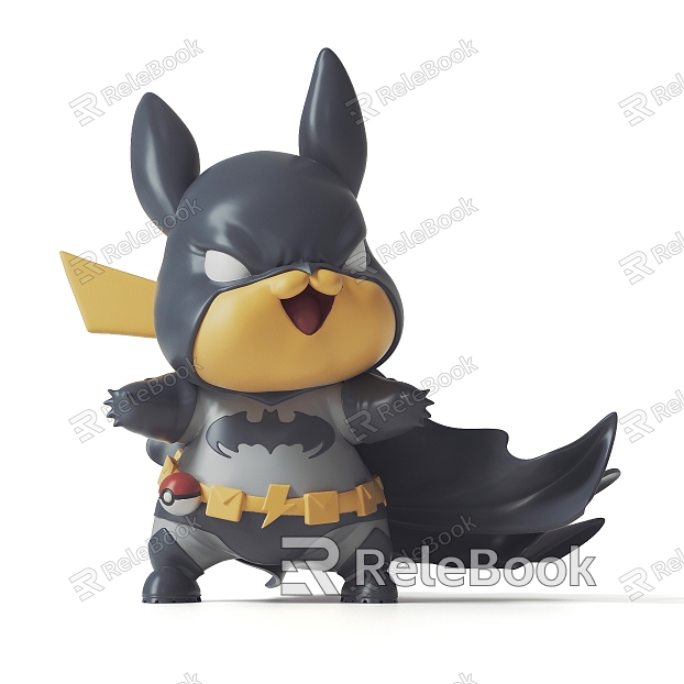 Batman Pikachu Pikachu Pokémon Toy Figure model