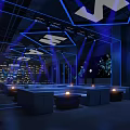 The Modern Bar 3d model