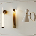 modern wall lamp metal wall lamp glass wall lamp 3d model