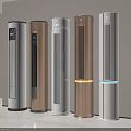 Modern Tower Air Conditioner Fans With White Gold Finishes And Multiple Stylish Designs