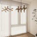 Modern lamp combination chandelier 3d model