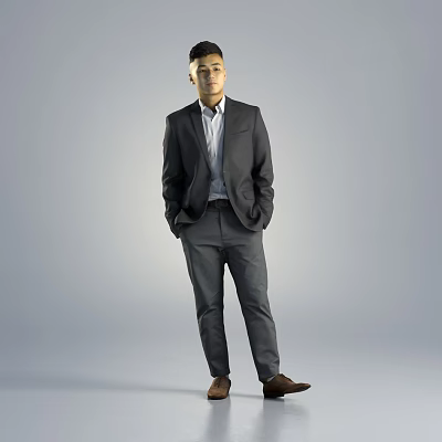 Man 3d model Man 3d model