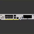 White Home Network Router With Multiple Ports And Indicator Lights For Daily Use