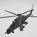 Helicopter Fighter 3d model