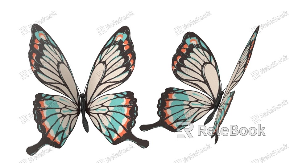 Butterfly Insect Flying Animals Color Butterfly model