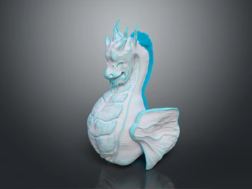 Modern Game Character Sea Beast Fish Dragon Sea Monster (ID:ggajh769000)