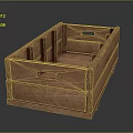 Wooden Storage Box With Compartments For Home Organization And Natural Finish