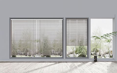 Modern venetian blinds 3d model