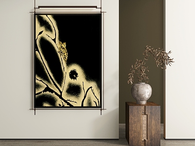 New Chinese Abstract Hanging Painting model