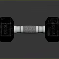 Hexagonal Metal Dumbbell With Textured Grip For Fitness Training Equipment
