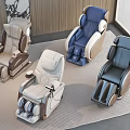 Modern Multiple Colors Massage Chairs With Ergonomic Design Armrest And Footrest Features