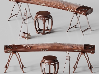 New Guzheng Instrument Qin Guqin Traditional Instrument model