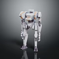 Modern Robot Assistant Small Robot Butler 3d model