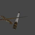 Connor's Sword Cold Weapon 3d model