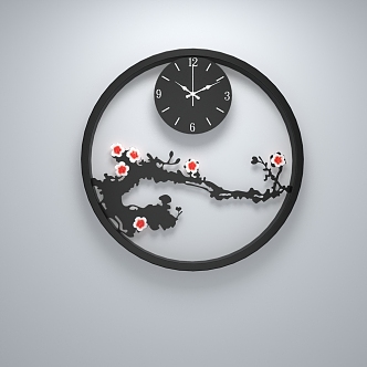 Modern Clock 3d model