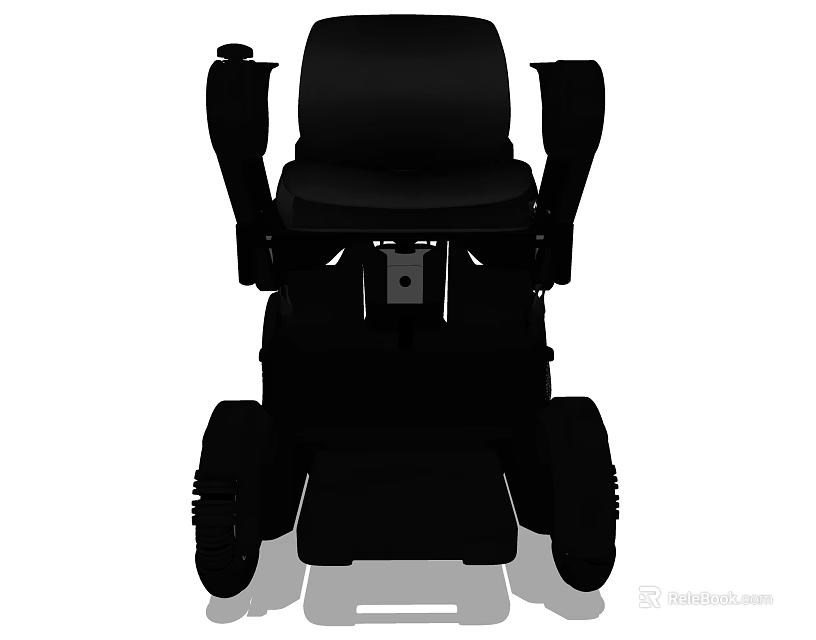 Medical Device Electric Wheelchair Power Mobility Aid With Adjustable Seat And Ergonomic Design 3d model 