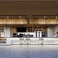 Cafe Bar 3d model