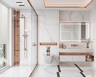 Modern toilet 3d model