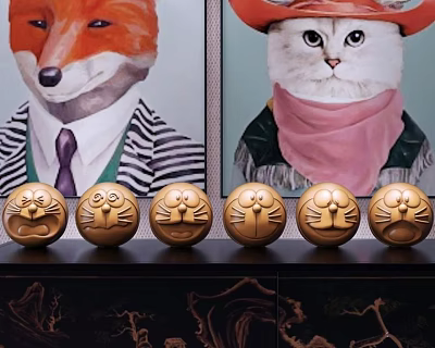 Ornaments 3d model Ornaments 3d model