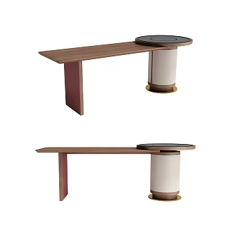 New Chinese Tea Table Tea Table Tea Table Long Table 3d model