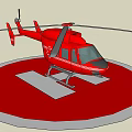 Modern Helicopter 3d model