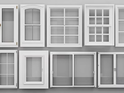 casement window 3d model