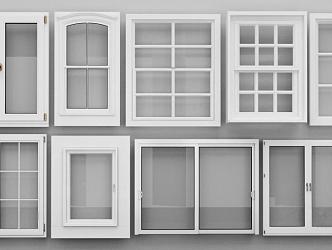 casement window 3d model