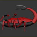 Machine Scorpion Mecha Scorpion Science Fiction Scorpion Cartoon Scorpion Anime Scorpion 3d model