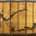 new chinese style screen 3d model